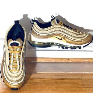 2017 Women's Air Max 97 Og Qs Metallic Gold - Size 7